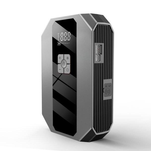 Emergency Tool Multi-function Battery Portable 12V Car Jump Starter with Air Compressor