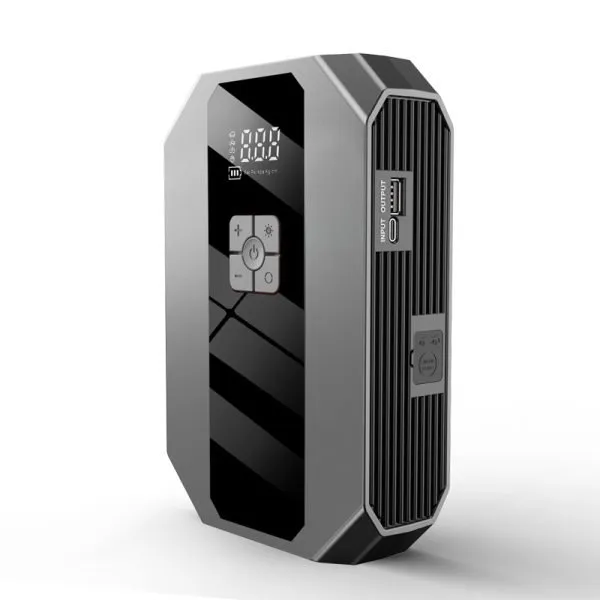 Emergency Tool Multi-function Battery Portable 12V Car Jump Starter with Air Compressor