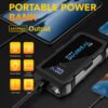 Battery Jump Starter 12V Battery Jump Starter Pack Portable Power Bank 20000mAh