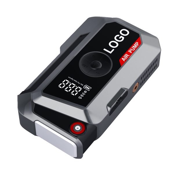 Newest ALL-IN-ONE Built-in Air Compressor 12V Emergency Rescue Tool Quick Charge Car Jumper Power bank