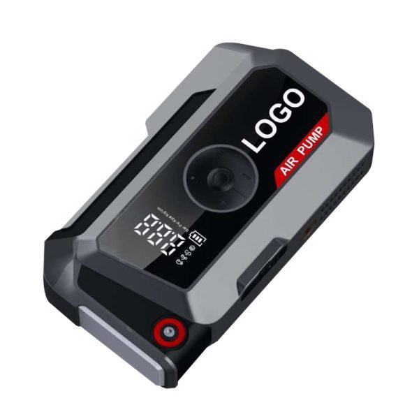 Newest ALL-IN-ONE Built-in Air Compressor 12V Emergency Rescue Tool Quick Charge Car Jumper Power bank