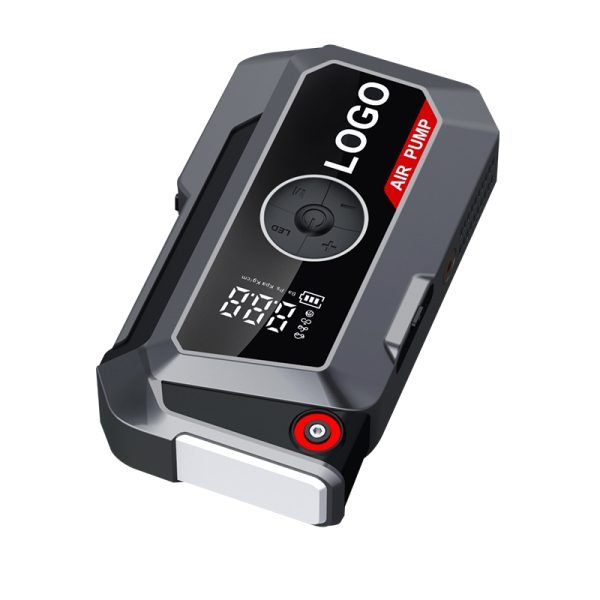 3-IN-ONE New Portable 420g 12V Car Multifunction Jump Starter Battery With Air Pump