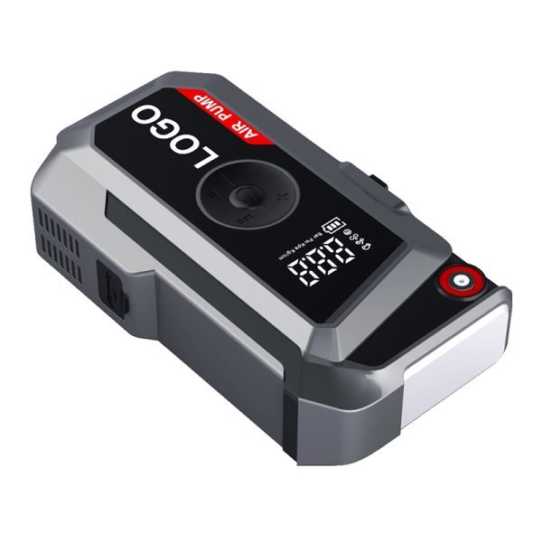 Newest ALL-IN-ONE Built-in Air Compressor 12V Emergency Rescue Tool Quick Charge Car Jumper Power bank