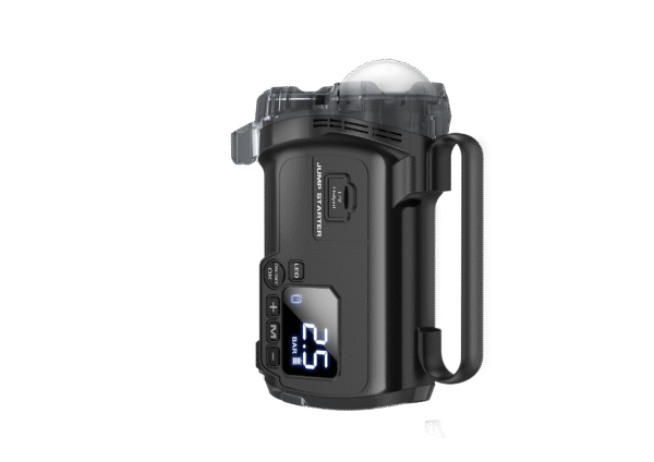 T2.266 拷贝 Portable All-in-one Car Jump Starter and Tyre Compressor Power Bank Battery Booster