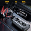 Sharmeal 12V Portable Jump Box with LED Light Car Jump Starter 3000A