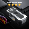 画板 5 Jump start a car with Sharmeal new Car jump starter 3000A with Air Compressor All-in-One
