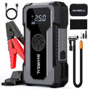 Sharmeal Car Jump Starter 3000A, Jump Starter Battery Pack For Up To 9 - View #9