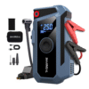 Jump starter with air compressor