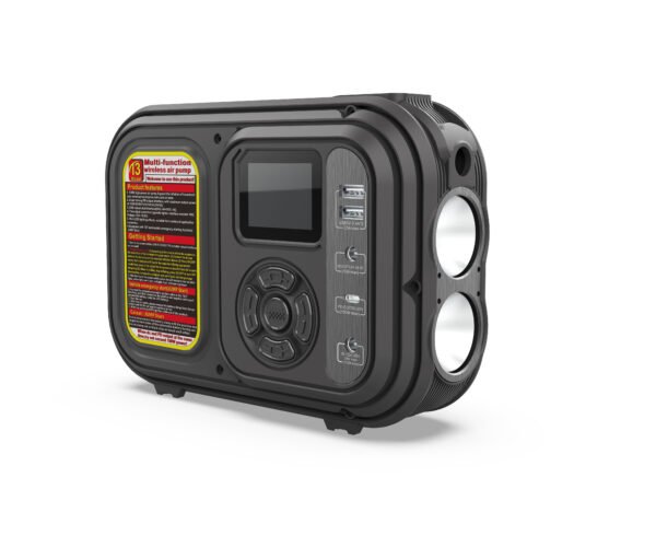 大电源3 PD 45W All-in-one 12V Car Jump Starter and Tyre Compressor Power Bank Jump Starter