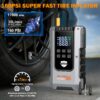 主图_03 6000mAh 16000mAh Lithium Battery Booster Portable Car Jump Starter Power Bank with Air Pump