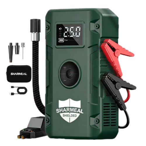 Car Jump Starter Power Bank With Air Pump