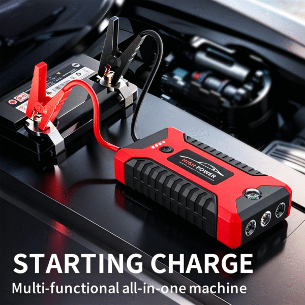 Car Jump Starter With Air Compressor