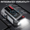 SHARMEAL 12v Battery Booster Car Jump Starter Power Bank Portable Car Jump Starter With Air Pump